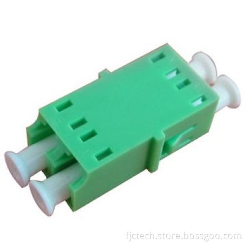 LC/APC Single Mode Duplex Fiber-optic Adapter